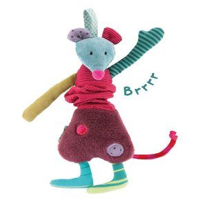 Jittery Mouse- Baby Toy By Moulin Roty